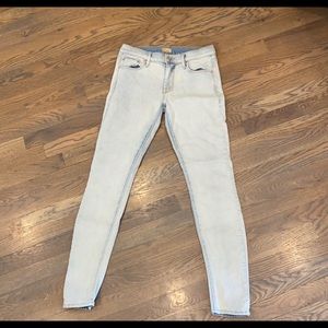 Mother Looker light wash jeans